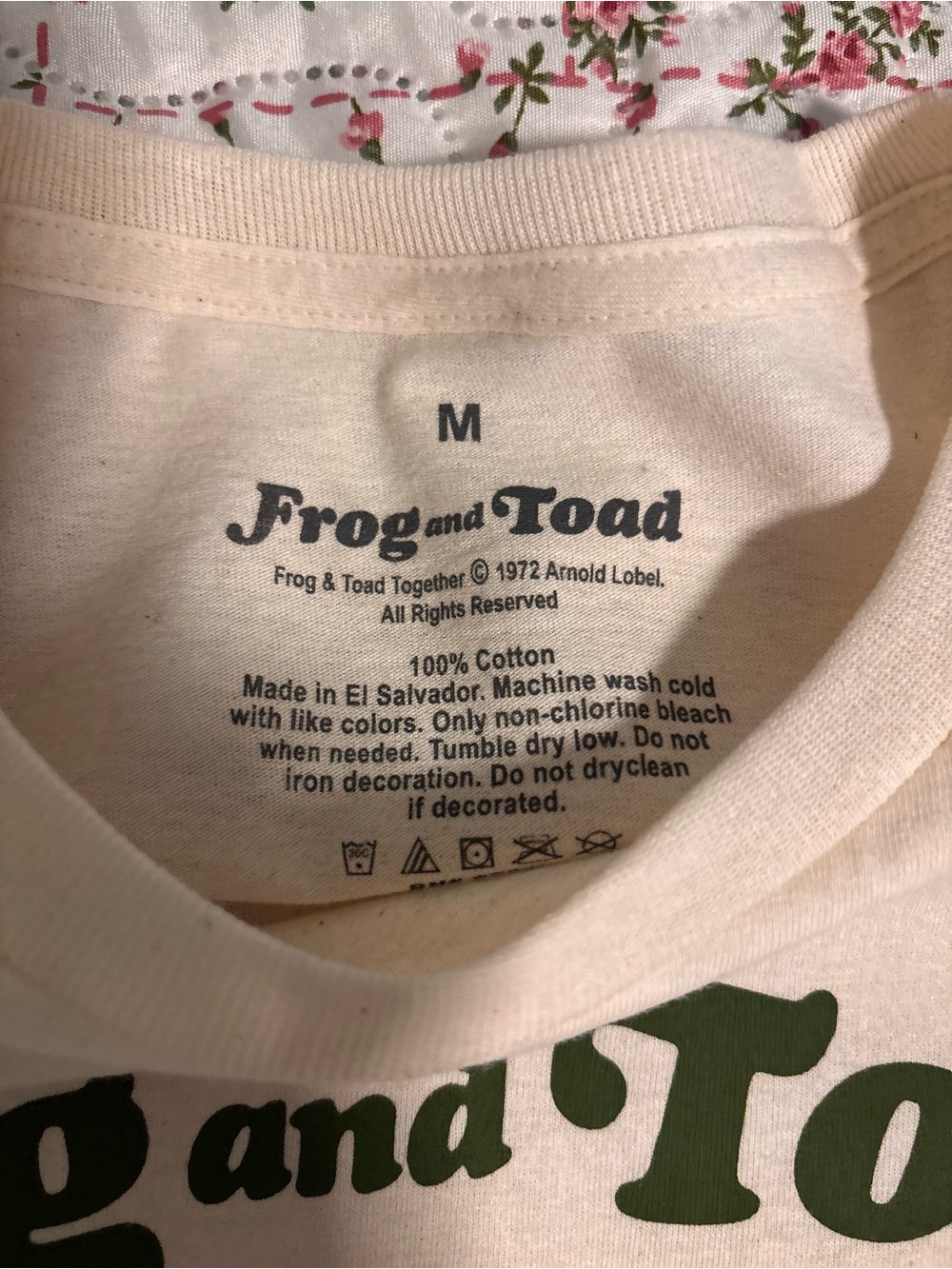 Frog and Toad Kids Graphic Tee - Cream - Picture 2 of 2